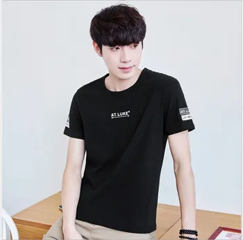 

Summer new women's street letter characters print loose short-s 6256