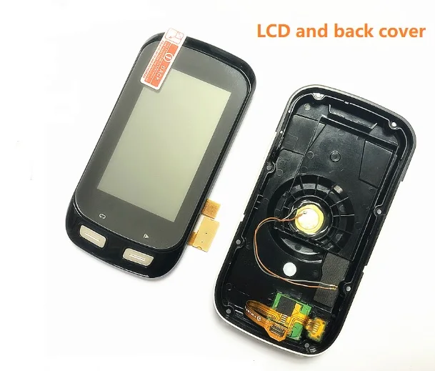 LCD and back cover Latumab велосипедный измеритель скорости для GARMIN EDGE 1000 велосипедный Секундомер ЖК-дисплей экран с задней крышкой Ремонт Замена - Цвет: LCD and back cover