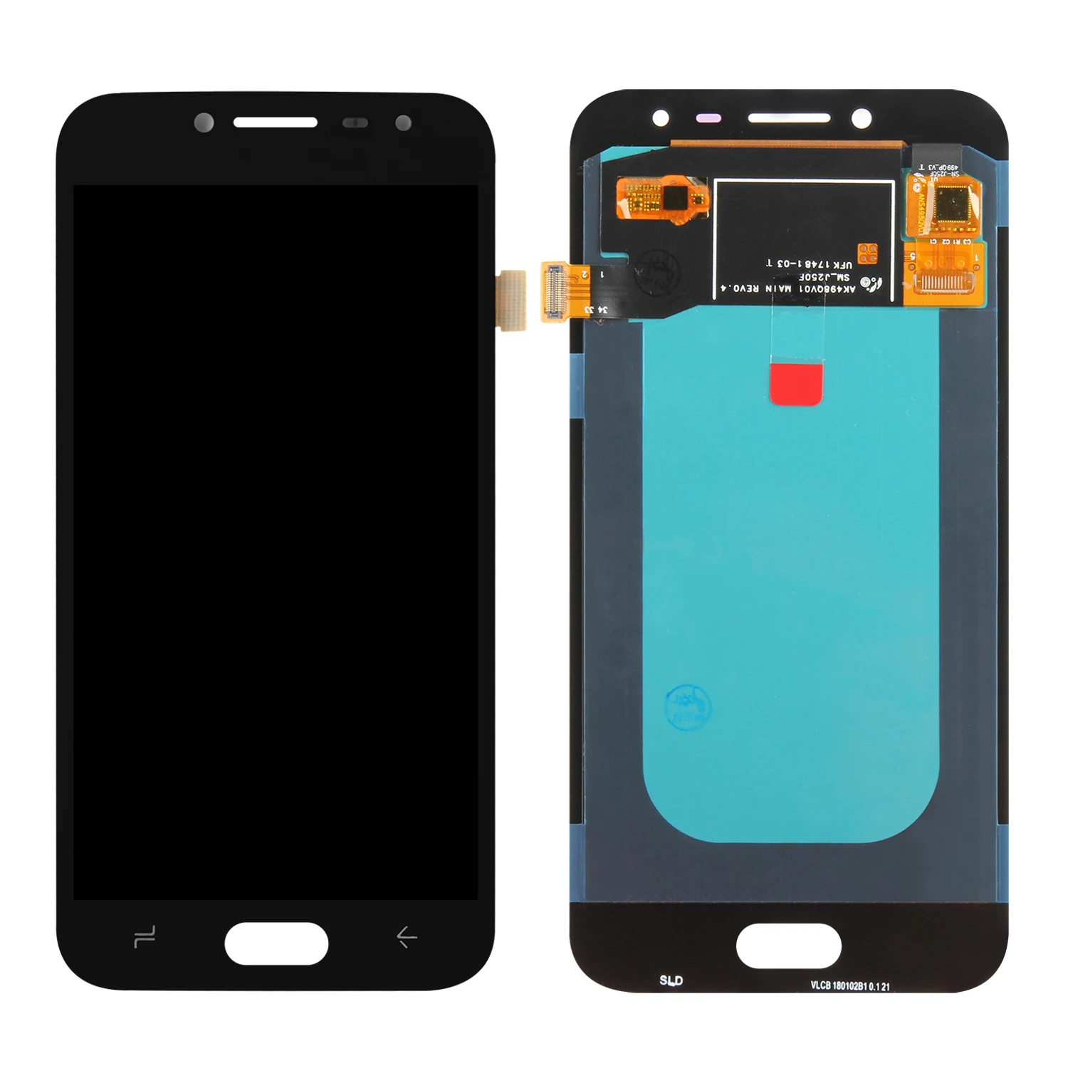 Протестированный AMOLED дисплей для Samsung Galaxy J2 pro J250 J250F J250H J250M сенсорный дигитайзер сборка ЖК-замена
