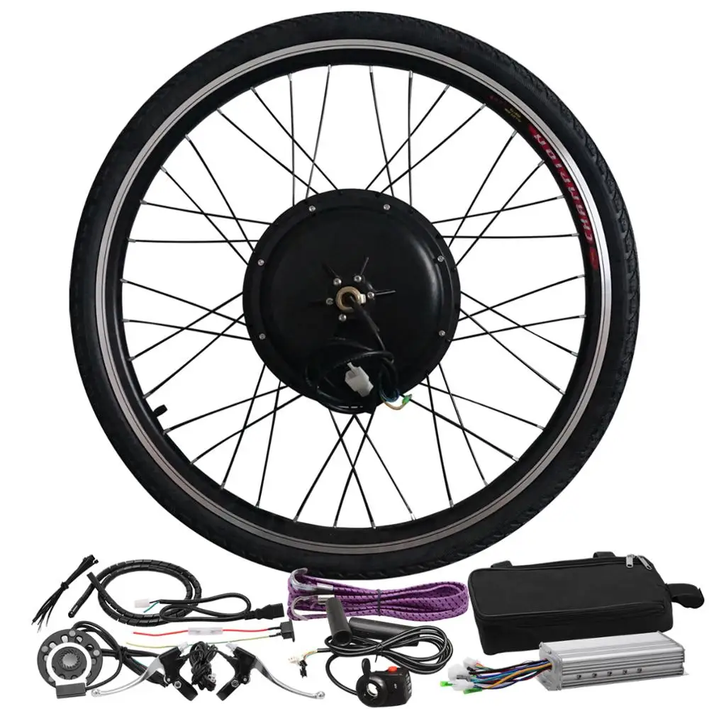 

free shipping electric bike 500w electric wheel 36V electric wheel bicycle conversion assembly for 20-29 inch front hub motor