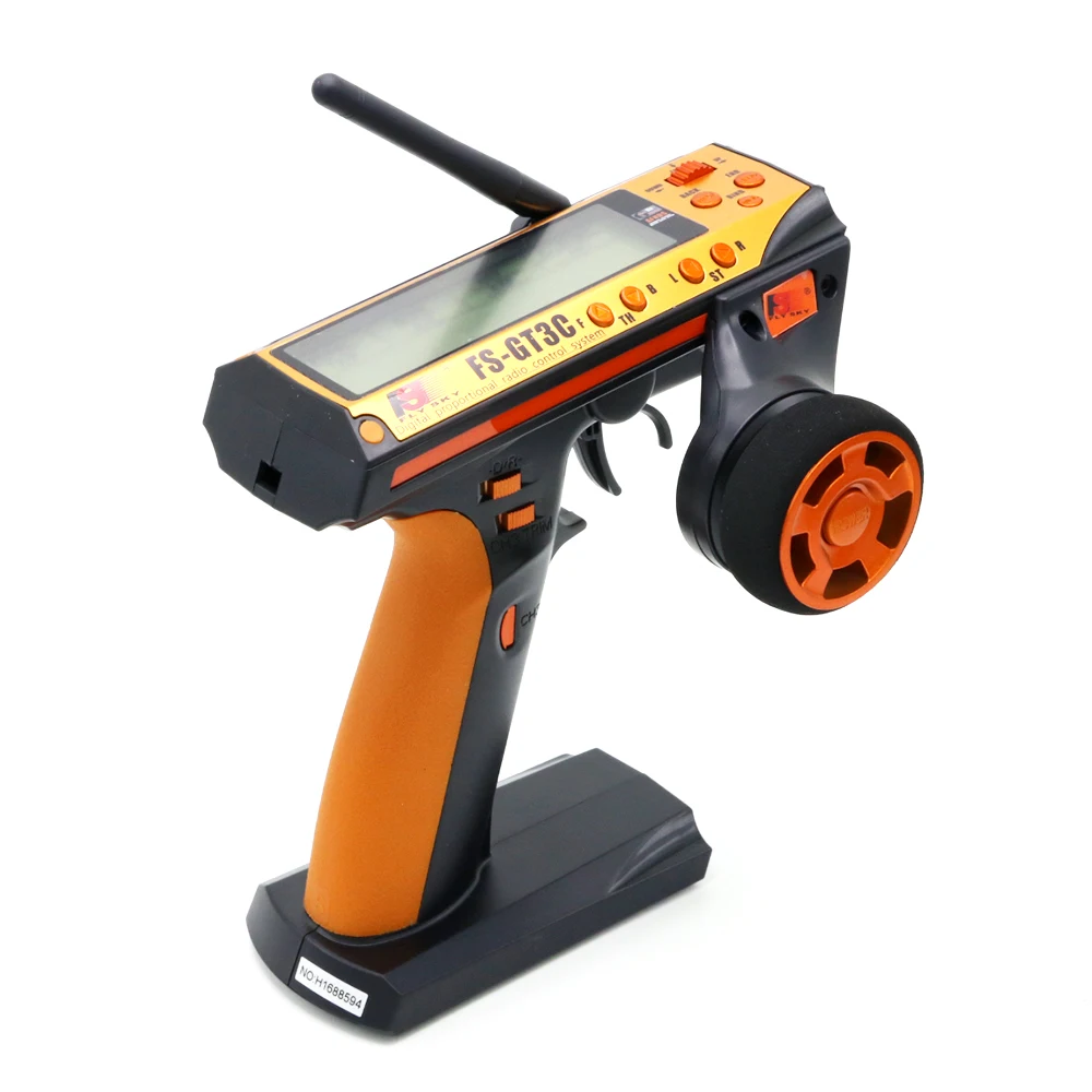 Flysky FS-GT3C FS GT3C 2.4G 3CH RC CAR System /w battery GR3E