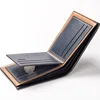 2022 New Customized Men Wallets Name Engraving High Quality  Short Card Holder Male Purse Vintage Coin Holder Men Wallets 4