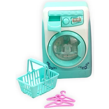 

Children Pretend Role Play Makeup Brush Cleaner Device Automatic Cleaning Washing Machine Mini Classic Kids Educational Toys
