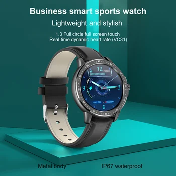 

Smart Watch Touchscreen Blood Pressure Blood Oxygen Health Tracking Watch Waterproof Smartwatches Compatible with Android/iOS