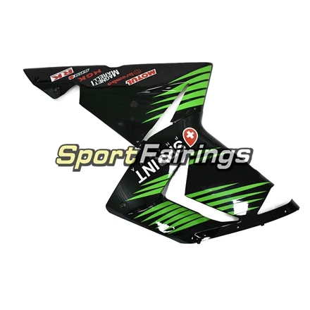 Рамы кузова для Kawasaki ZX-10R 2004 2005 крышки ABS пластиковая система впрыска Кузов Sportbike ZX10R 04 05 Cowlings черный зеленый панель