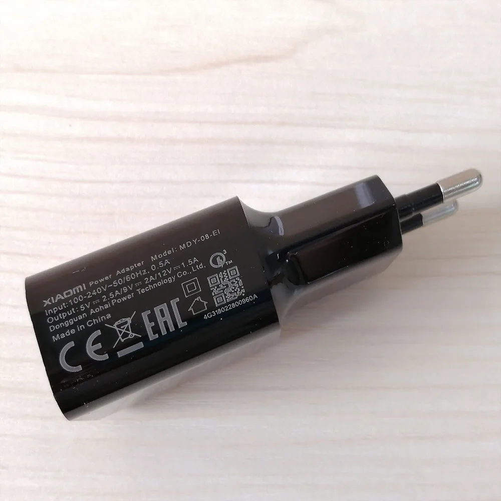Оригинальное быстрое зарядное устройство для xiaomi EU QC 3,0, кабель ...