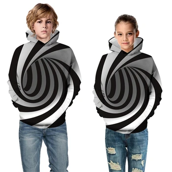 

2020 Autumn 3D Hoodies Children Pullover Coats Cartoon Funny Hooded Sweatshirts Teenage Boys Girls Outerwear Hoody Jacket 13 14