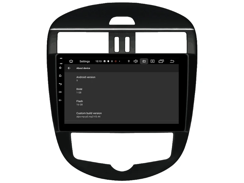 Cheap OTOJETA Android 9.0 Player Car Multimedia Radio For AUTO AC 2013 NISSAN TIIDA GPS Bluetooth Navigation 2.5D screen tape recorder 2