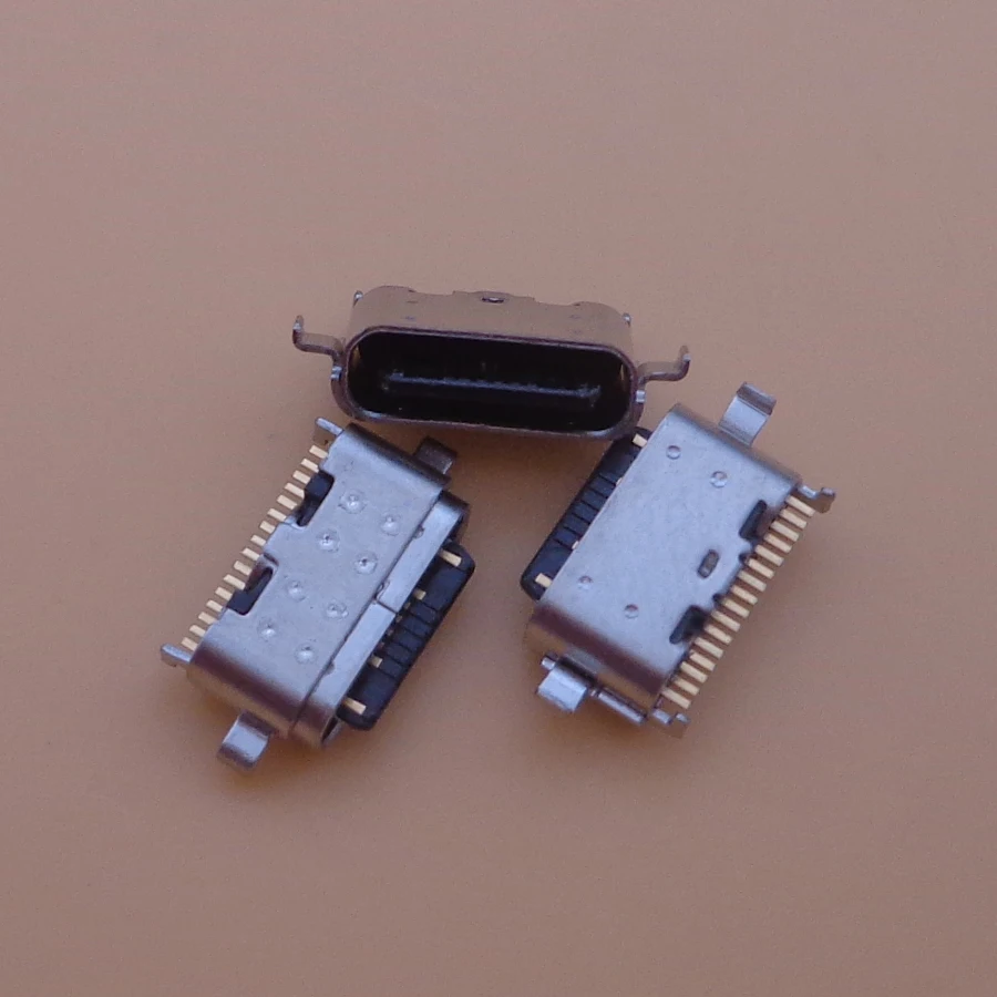 2 шт. micro разъем USB Type C для Lenovo TB X705L зарядки|connector smt|jack lightconnector straight |