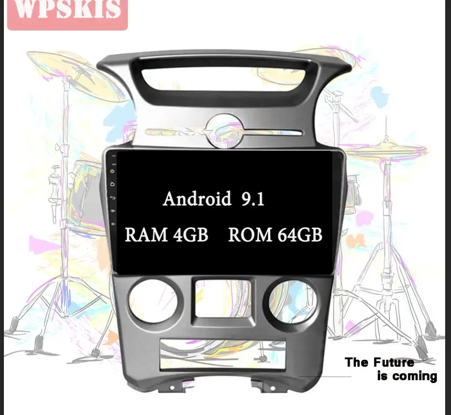 9.0 4G-64G 8Core 2.5D+ ips Android 9 4G 64G Автомагнитола для kia Carens 2007 2008 2009 2010 2011 gps навигация Мультимедиа плеер стерео головное устройство HU - Цвет: 9.0 4G-64G 8Core