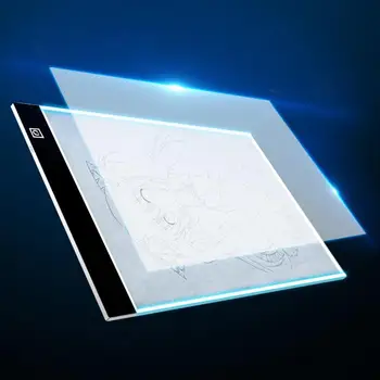 

A4 Dimmable USB LED Drawing Tablet Digital Graphics Pad Drawing Board Copy Art Electronic Graphic Painting Desk Writing