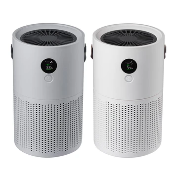 

Battery Powered Mini Air Purifier for Home Office Car Portable Air Cleaner Fresher Negative Ion Generator withDisplay Screen