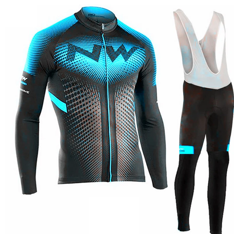 Осенняя мужская футболка для велоспорта с длинным рукавом, комплекты Biyclcle для велоспорта, топ для гонок, теплая одежда для велоспорта, Mayot Bicicleta Hombre