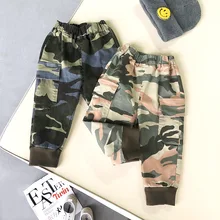 Камуфляжные штаны для мальчиков г. Новые стильные детские повседневные брюки модные детские джинсы штаны с открытым шаговым швом для маленьких мальчиков