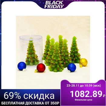 

Silicone mold for soap Christmas tree with cones 5181933