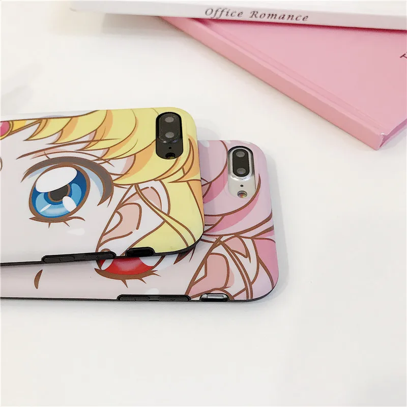 Японский аниме Сейлор Мун глаза чехол для телефона для iphone 6 6s 7 8 Plus X XS MAX XR 11 Pro MAX мультфильм мягкий IMD силиконовый чехол