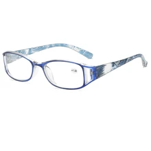  Women's Printed Long-sighted Glasses for The Elderly with Resin Anti-blue Light Presbyopic Glasses To Relieve Fatigue 