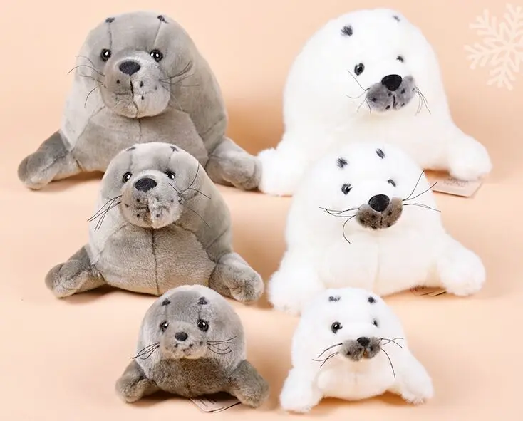 

high quality goods new toy cartoon seal plush toy soft doll throw pillow birthday gift s1022