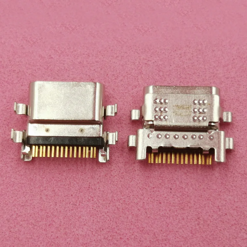 50 pz Micro USB 16pin mini tipo C Connettore porta di Ricarica Mobile
