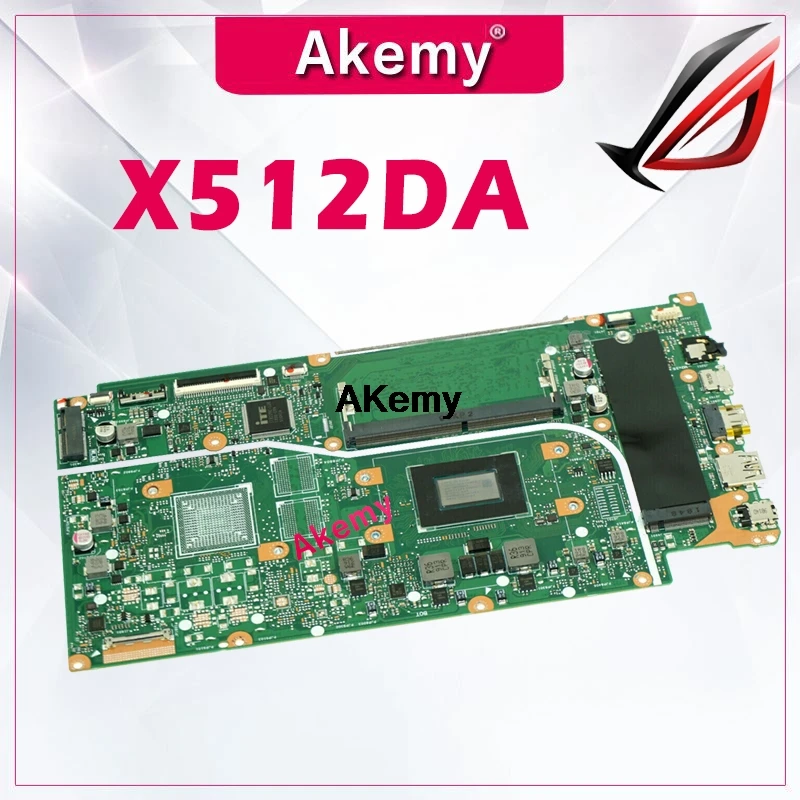 

Exchange service Laptop Motherboard For ASUS X512D X512DA X512DK F512D F512DA Mainboard