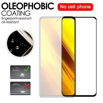 

2 in 1 For Xiaomi Poco Poko Little X3 NFC Screen Protective Tempered Cover Camera Glass X3 Lens Film 9D Full Screen Protective