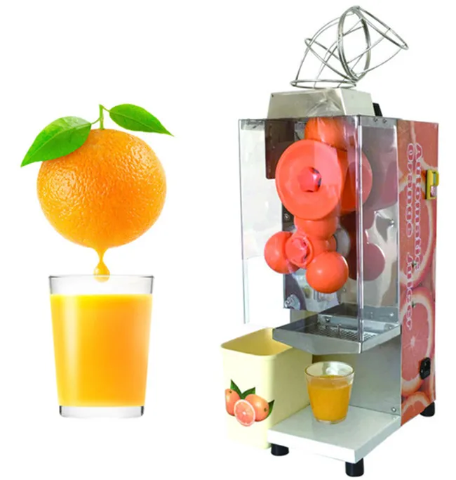 Автомат для производства свежего апельсинового сока, автоматическая соковыжималка для апельсинов