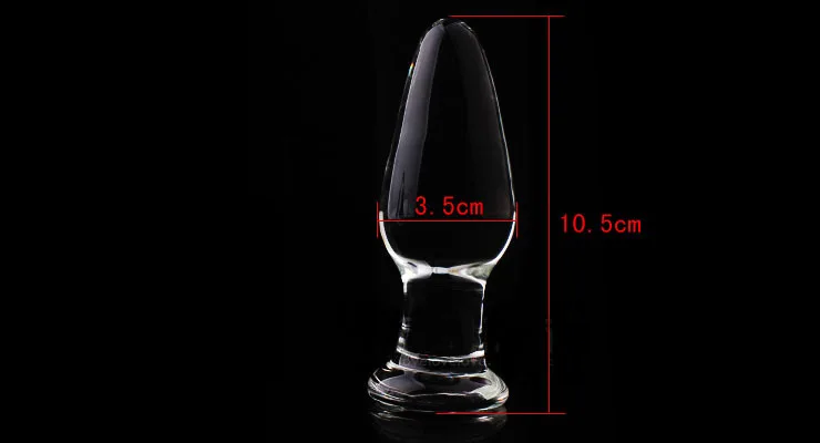 h01606Sensual Glass Butt Plug (15)