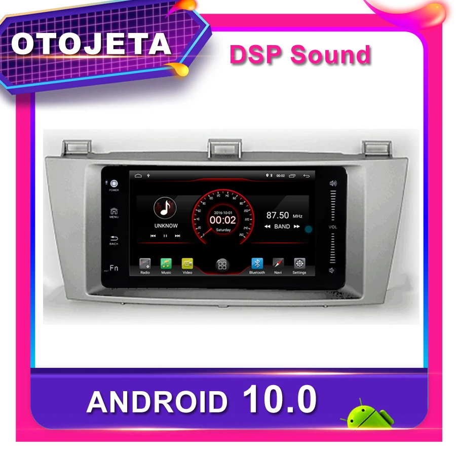 Рамка android 10,0 dvd-плеер автомобильный Радио для Toyota solara Camry 2004 2005 2006 2007 2008 2009 Автомобильный gps Мультимедийная лента рекордер