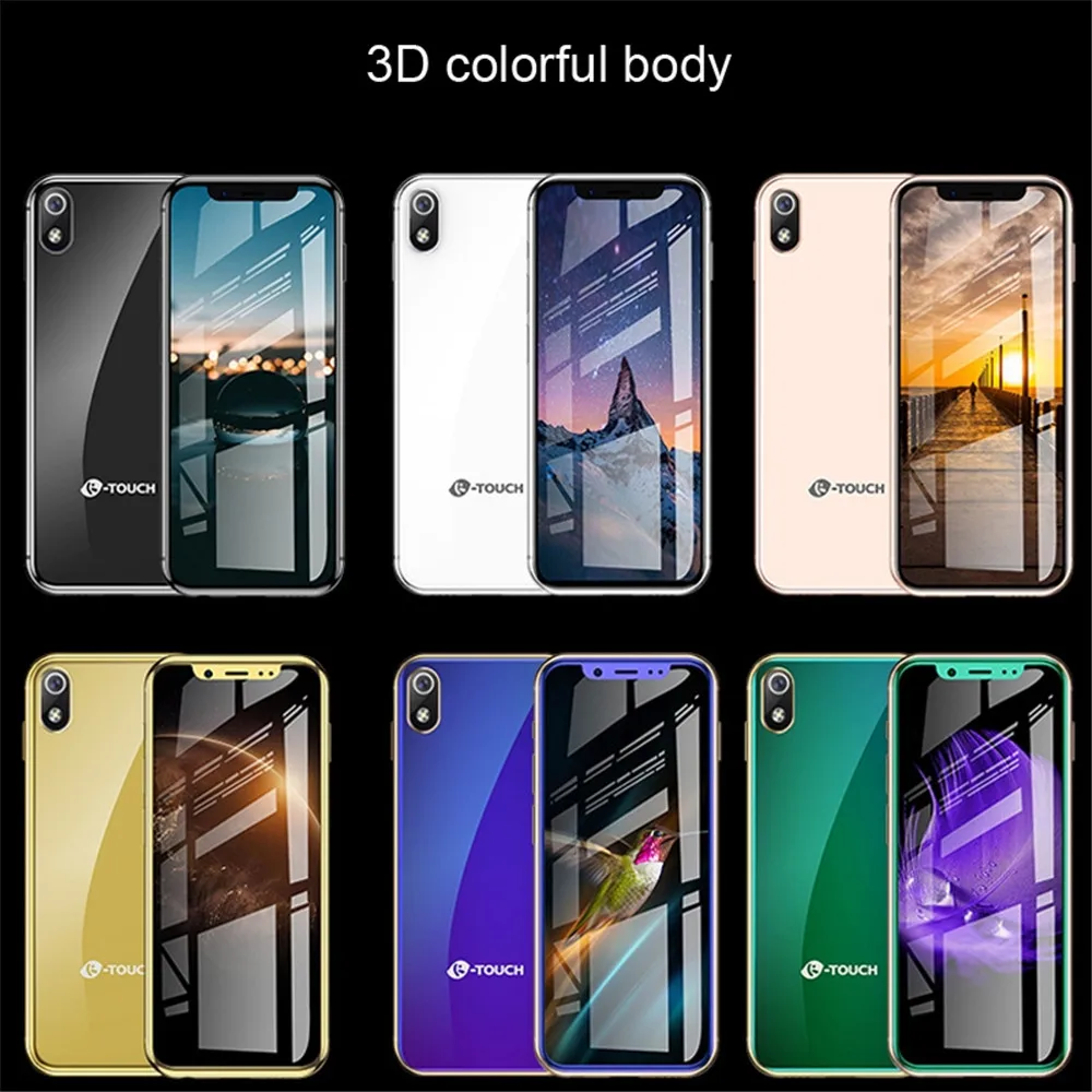  2019 K-TOUCH I9 Super Mini Mobile phone 3GB 32GB Celular 2000mAh Android 8.1 Smartphone Face Unlock - 32983878402