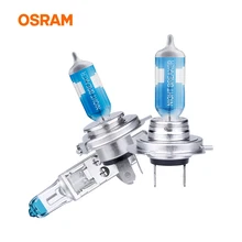Лампа Ксеноновая OSRAM автомобильный светильник H1 12В 55 Вт галогенная H4 ночь автоматический лазер h4 автомобильные галогеновые H4 H7 64150NL 64193NL 64210NL PX26D P14.5S P43T 1 пара
