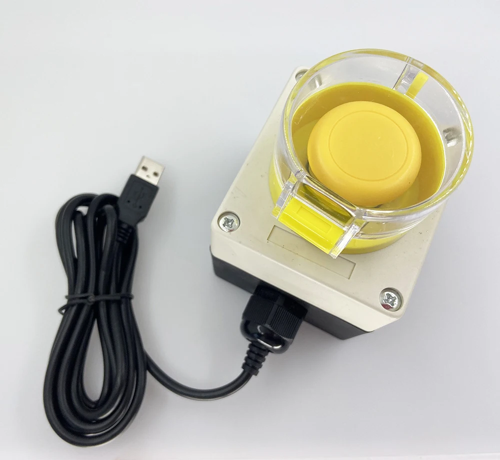 F Enter key yellow Программируемый USB один ключ ввода пароль устройство основная политика решение Кнопка игровая клавиатура для Windows MAC LINUX Android UNIX - Цвет: F Enter key yellow