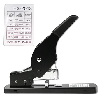 

Heavy Duty Stapler Office Document Paper Bookbinder Labor-saving Binding Machine without Staples Office Bindin Supplies