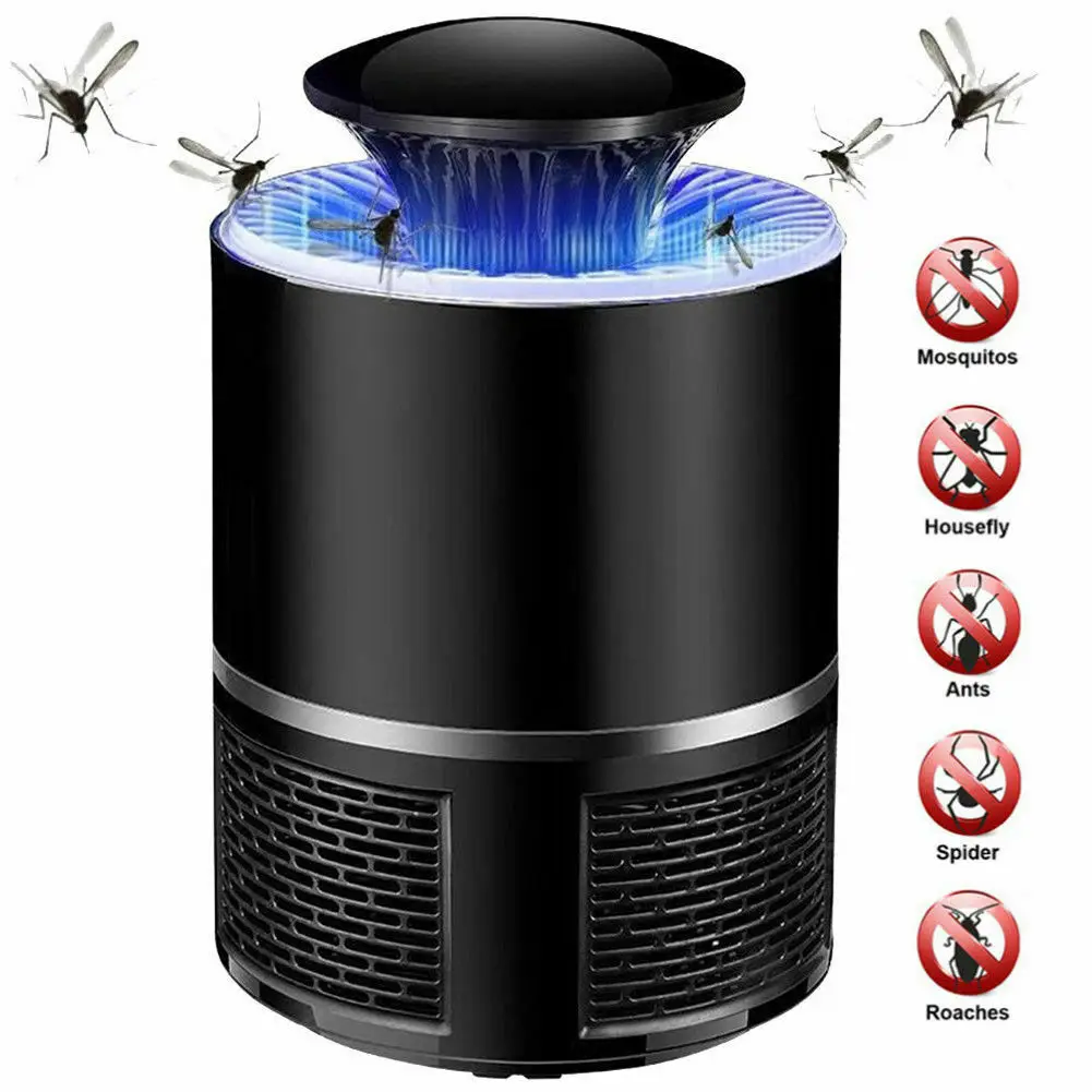 Электрический светодиодный светильник USB от комаров, насекомых, мух-жуков, ловушка