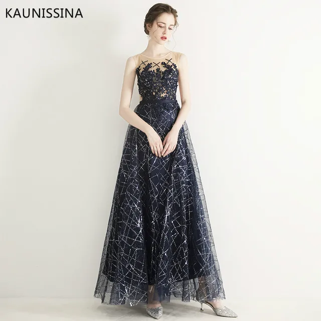 KAUNISSINA Elegant Evening Dress
