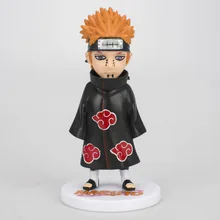 Funny] 6pcs/lot Anime Naruto Tobi Yahiko Gaara Kisame Killer Bee action  figure Statue PVC toy collection model kids child gift - AliExpress