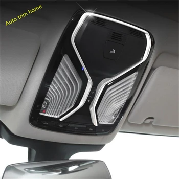 

Lapetus Accessories Matte Interior Refit Kit Front Seat Roof Reading Lights Lamps Frame Cover Trim Fit For BMW X5 G05 2019 2020
