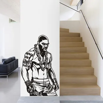 

MMA Club Sticker Boxer Kickboxing Car Decal Free Combat Vinyl Striker Wall Decor Mixed Martial Arts Club Decals