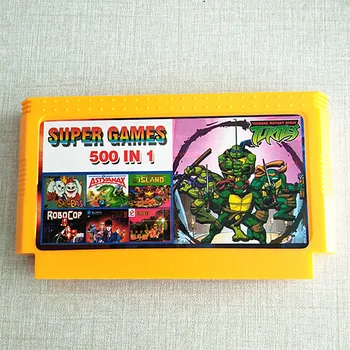 

500-in-one FC Little Game Card 8 Huang Ka Home TV Red and White Game Card Classic Nostalgia Suitable for Video Game Consoles