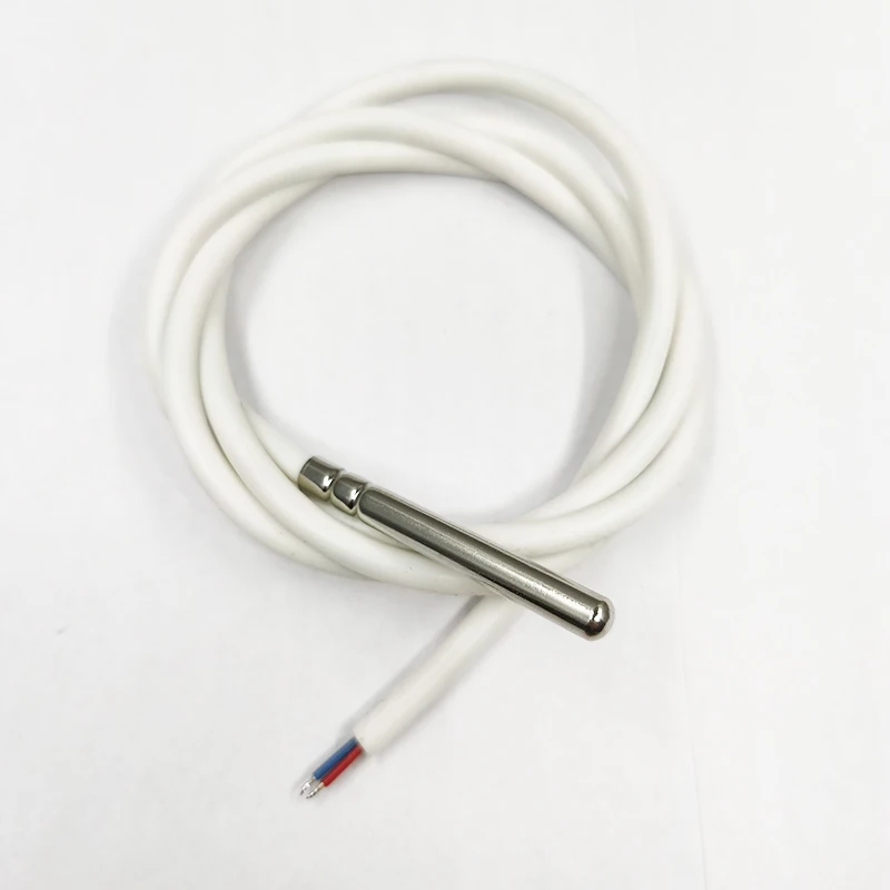 

Silicone 6*50MM Waterproof 3950 NTC 5K 10K 20K 50K 100K B3950 NTC Temperature Sensor 10k-+1% 10K NTC Sensor thermistor ntc