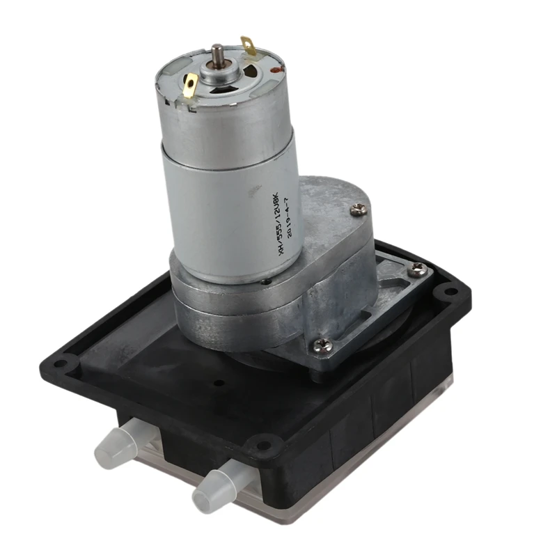 12V Peristaltic Pump Micro-Constant Current Pump Large Flow Hose Pump Fast Pump with Motor Maximum Flow 2000ml