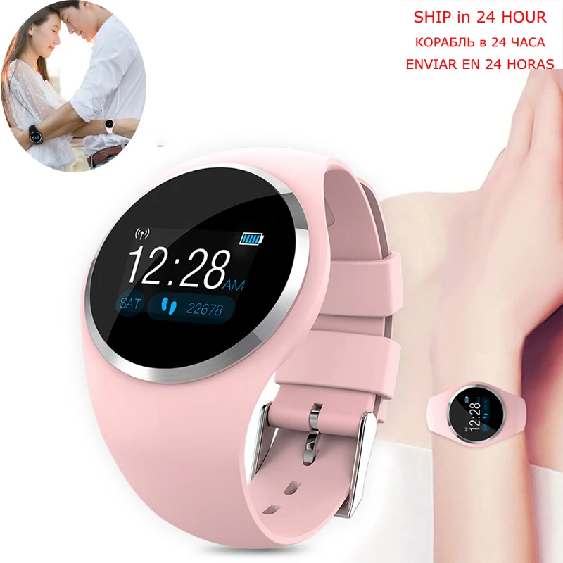 

Fashion Update Q1 Smart Watch Women HR Blood Pressure Monitor Women Physiological Reminders Wristwatch Android IOS PK IWO8 Q8 Q9