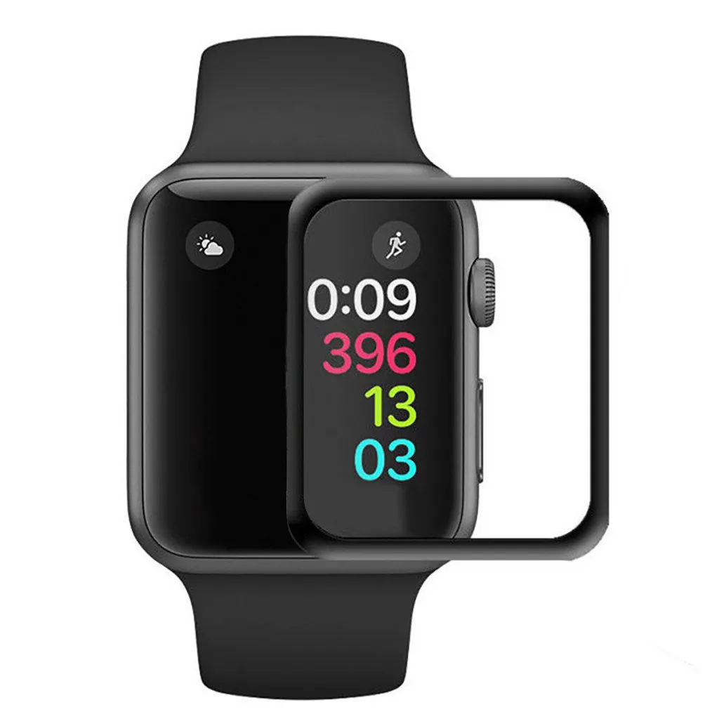 Закаленное стекло для Apple Watch iWatch 5 Series 40 мм i Watch устойчивая к царапинам vidrio templado 9h Защитная пленка для экрана без пузырей
