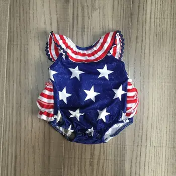 

baby girls summer romper infant baby july 4th romper baby girls stars and tripes romper