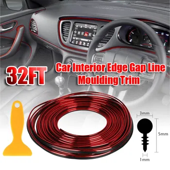 

1 Roll 32 FT Car Decoration Molding Trim Automobile Interior Trim Protective