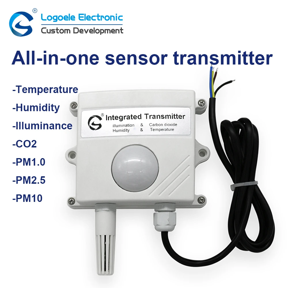 CO2 Sensor 4IN1 3IN1 Transmitter RS485 Carbon Dioxide Detector