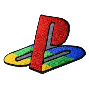 

3'' PS1 PSX set Embroidered iron on and sew on applique badge