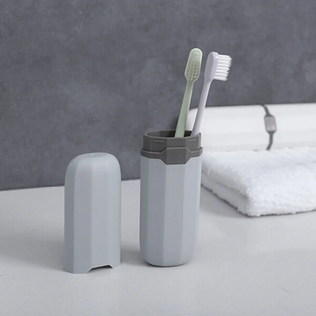 Soporte de protección para cepillo de dientes de viaje portátil, tapa protectora para viaje, Camping, cubierta para caja de cepillo de dientes, almacenamiento para el hogar #50g