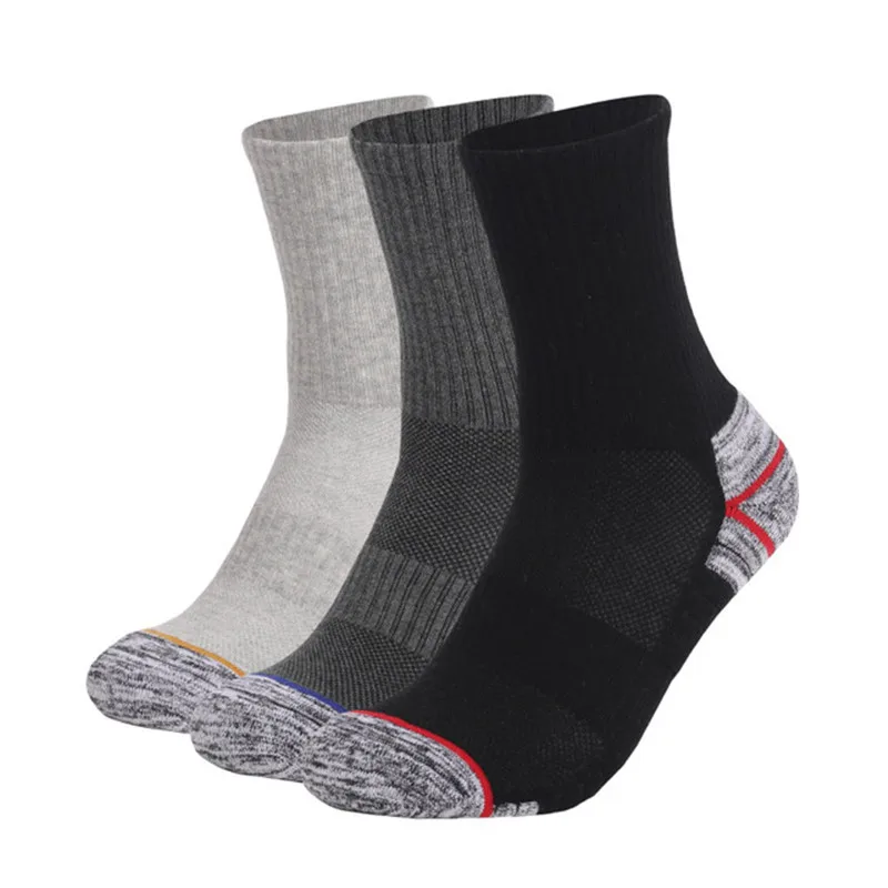 Winter Hiking Socks Thermal Breathable Cotton Cushion For Men Women