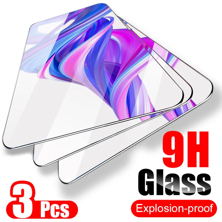 

3Pcs Tempered Glass For Huawei Honor 9X 8X P30 20 Pro Mate 20 Screen Protector For Huawei P30 P20 Lite Mate20 Lite Glass