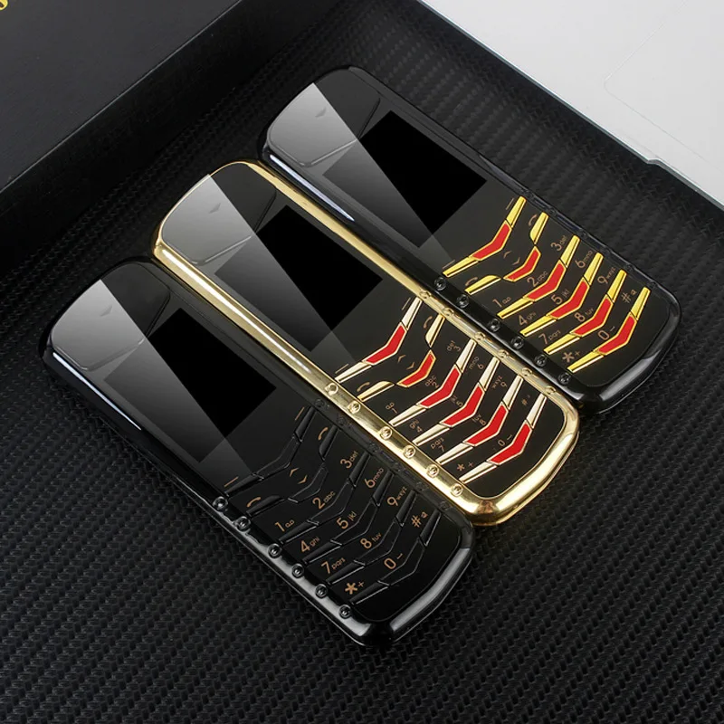 

Vtretu Rittal Metal Mirror Small Screen Mini Bluetooth Dialer Music Men And Women Small Mobile Phone